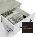 Ver imagem 4 de Cozinha Completa 260002 Com Armário E Balcão Branco