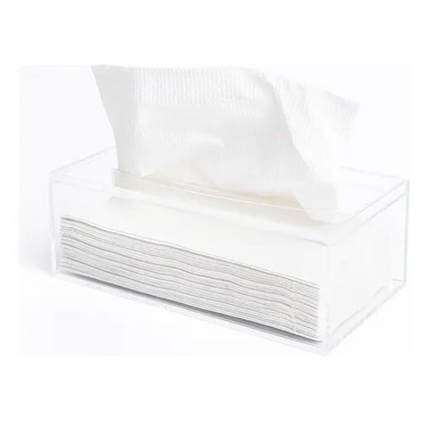 Porta Papel Toalha de Mesa Lavabo Cozinha Tampa Dobrada