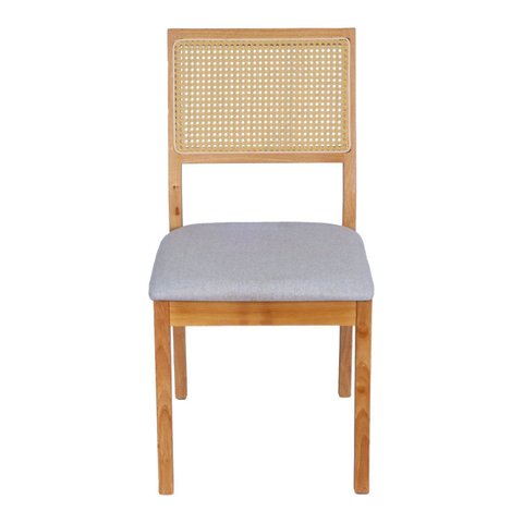 Cadeira para Sala de Estar 89cm x 45cm Nia Yescasa Marrom/Caramelo
