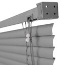 Ver imagem 7 de Persiana Horizontal de Pvc- 1,20x1,30m Off Evolux Chumbo