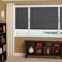 Ver imagem 1 de Persiana Horizontal de Pvc- 1,20x1,30m Off Evolux Chumbo