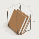 Ver imagem 3 de Revisteiro Ler - Aço Carbono