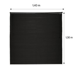 Persiana Horizontal De Pvc Off - 1,40x1,30m Off Evolux Preto - 9 Persiana Horizontal De Pvc Off - 1,40x1,30m Off Evolux Preto - 9