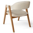 Ver imagem 7 de Kit 4 Cadeiras de Jantar e Estar Living Estofada Nadja L02 Linho Palha - Lyam Decor
