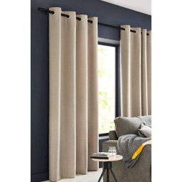 Kit Varão Para Cortina Extensivo - 1,60 a 3,00M - Ponteira Cilindrica Preta - 4