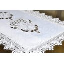 Ver imagem 2 de Caminho de Mesa Toulouse Branco - 0,90 m Arte & Tear Caminho de Mesa Bordado