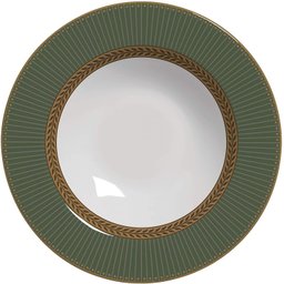 Conjunto 6 Pratos Fundo Celebrate Verde Alleanza - 1