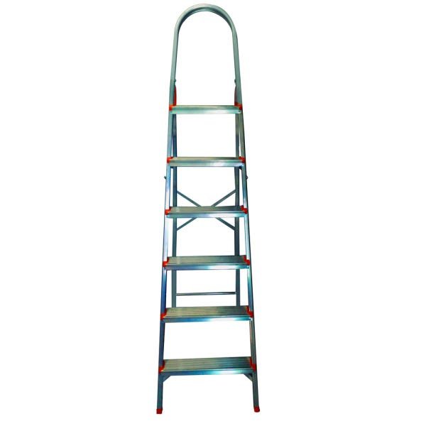 Escada Domestica Alumínio - 6 Degraus - Tools 006 - 1