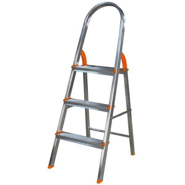 Escada Domestica Alumínio - 3 Degraus - Tools 003 - 1