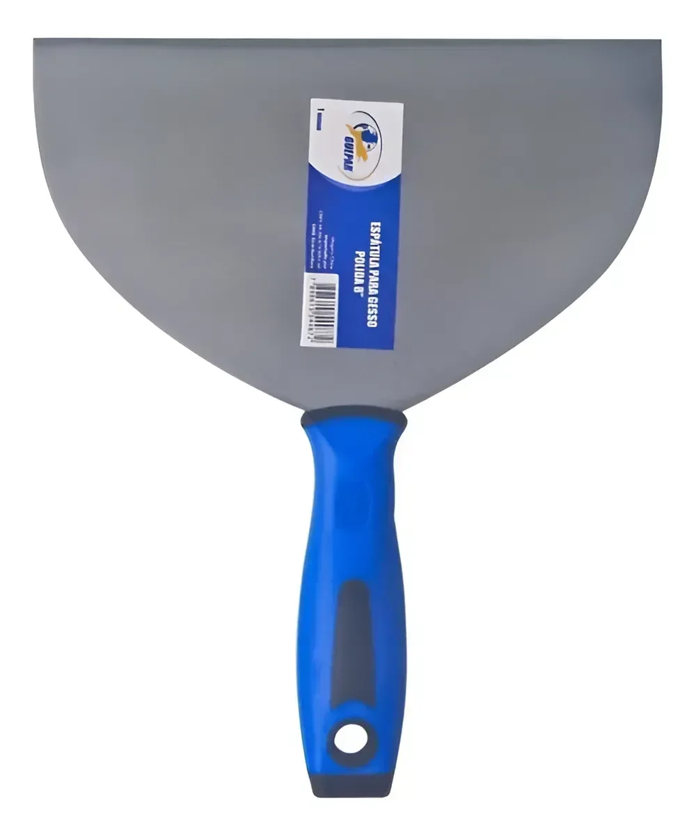 Ver imagem 2 de Espátula Aço Inox Polido 20cm Profissional Massa Corrida Etc