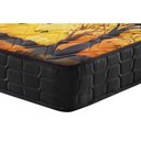 Ver imagem 2 de Cama Box Baú Casal: Colchão Anatômico Anjos D28 / AG65 Pantanal + Base CRC Suede Black(138x188)