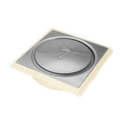 Grelha com Fecho Pressão Quadrada Inox 15cm x 15cm Aquainox - 1