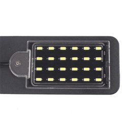 Luminária Aquário 24 Led 10w Luz Azul Suporte Preto Haste. - 5