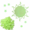Ver imagem 2 de Kit estrelas Sol brilha escuro Fluorescente 103un Starmania
