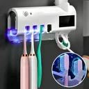 Ver imagem 6 de Suporte Dipenser com Esterilizador Uv Porta Escova e Pasta D