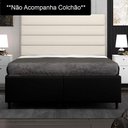 Ver imagem 2 de Base Cama Box Casal Queen 158cm Bipartido Hit I02 Corano Preto - Mpozenato