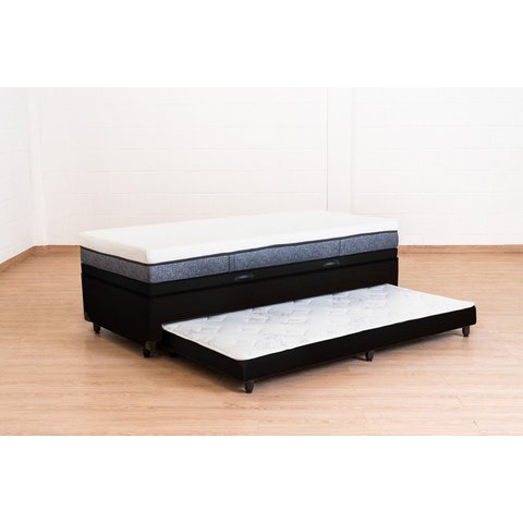 Cama 3 em 1 Solteirão Serenelife - Corano Preto