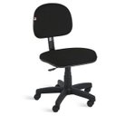 Ver imagem 2 de Cadeira Ágata Secretária Giratória Tecido Preto