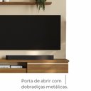 Ver mais imagens de Painel Tv 55 Babus Petra - Preto Moderno 5 Prateleiras