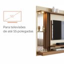 Ver imagem 7 de Painel Tv 55 Babus Petra - Preto Moderno 5 Prateleiras