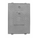 Ver imagem 1 de Tampa Tampão Chão Articulado Ferro Caixa Hidrômetro 40x28cm