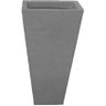 Vaso Planta 60x30 Trapézio Parede Polietileno - CINZA CIMENTO 004 - 1