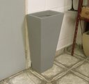 Ver imagem 2 de Vaso Planta 60x30 Trapézio Parede Polietileno - CINZA CIMENTO 004