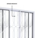 Ver imagem 5 de Janela de Aço Grade Mosaico e Fecho Embutido Facilita Lucasa Branco
