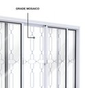 Ver imagem 5 de Janela de Aço Grade Mosaico e Fecho Embutido Facilita Lucasa Branco