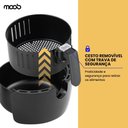 Ver imagem 3 de Air Fryer Moob 4 Litros Antiaderente Timer 60 Minutos Aviso Sonoro e Desligamento Automático Cesto