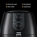 Ver imagem 7 de Air Fryer Moob 4 Litros Antiaderente Timer 60 Minutos Aviso Sonoro e Desligamento Automático Cesto
