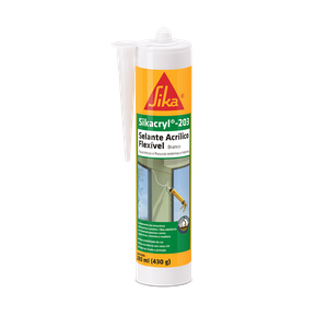 Selatrica para Paredes 280ml Sikacryl 203 - Sika