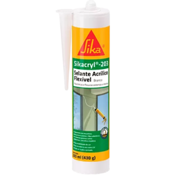 Selatrica para Paredes 280ml Sikacryl 203 - Sika - 2