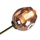 Ver imagem 3 de Pendente Orbe Dourado e Champagne (c)80cm (l)40cm (a)95cm 5xe27 200w - Ky001sg