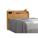 Ver imagem 4 de Cabeceira Casal Elisa Conjunto Box Colchão 138cm Naturalle Mdf