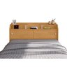 Cabeceira Casal Elisa Conjunto Box Colchão 138cm Naturalle Mdf - 6