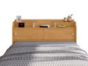 Ver imagem 6 de Cabeceira Casal Elisa Conjunto Box Colchão 138cm Naturalle Mdf