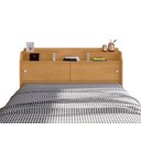 Ver imagem 6 de Cabeceira Casal Elisa Conjunto Box Colchão 138cm Naturalle Mdf