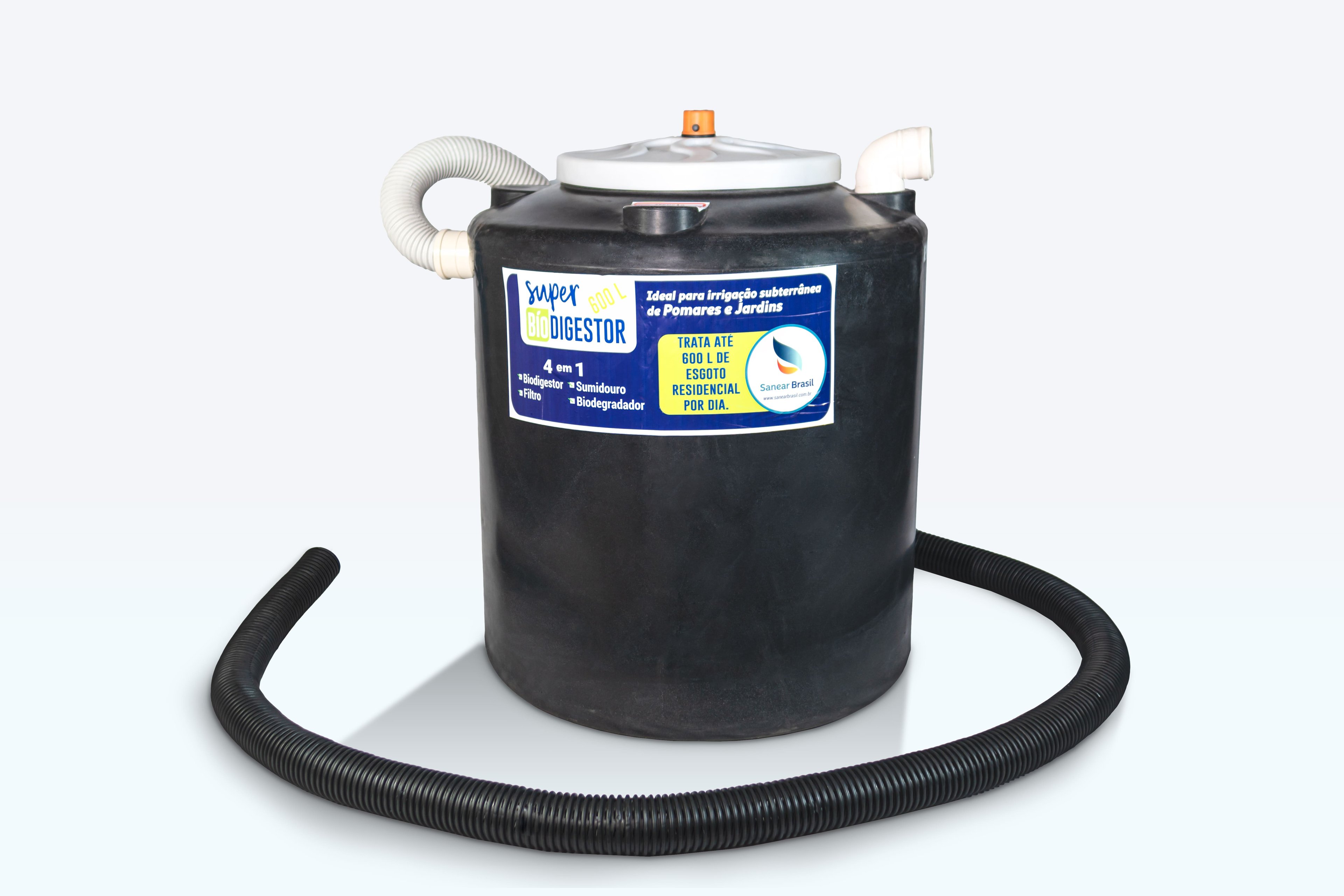 Super Biodigestor (4 em 1) 600l - Sanear Brasil - 2