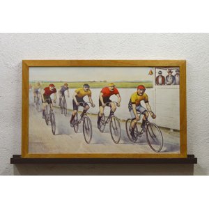 Quadro Decorativo: Vintage Cycling 50x80 Cm