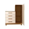 Comoda Adulto Alta para Quarto Versátil Off White - 5