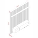 Ver imagem 2 de Rack com Painel e Prateleira 240cm Orla Madetec