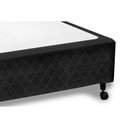 Ver imagem 4 de Cama Box Base Universal Viúva Poli Tecido Black (128x188x23) - Castor