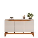 Ver imagem 1 de Buffet Nice Pés com Efeito Flutuante com duas prateleiras DJ Móveis