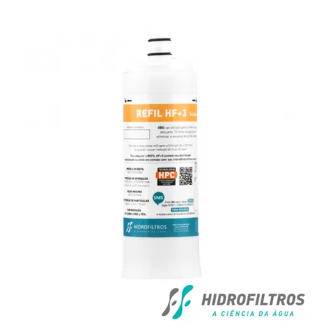 Refil Purificador Elétrico Hf+3 903-0536 Compatível Immaginare, Pdf, Frq600, Frq600 Expert e Pfn