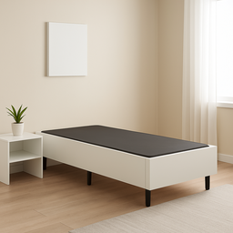 Base Cama Box Solteiro 88x188 - Branco - 2