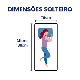 Base Cama Box Solteiro 88x188 - Branco - 4