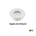 Ver imagem 4 de Kit 5 Spot Led Redondo Sobrepor Embutir P/ Móveis Nichos:branco Frio/branco