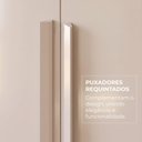 Ver mais imagens de Guarda-Roupa Casal com 6 Portas e 6 Gavetas Multimóveis Crnvh-GRP139 Neve