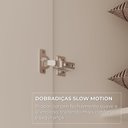Ver imagem 6 de Guarda-Roupa Casal com 6 Portas e 6 Gavetas Multimóveis Crnvh-GRP139 Neve